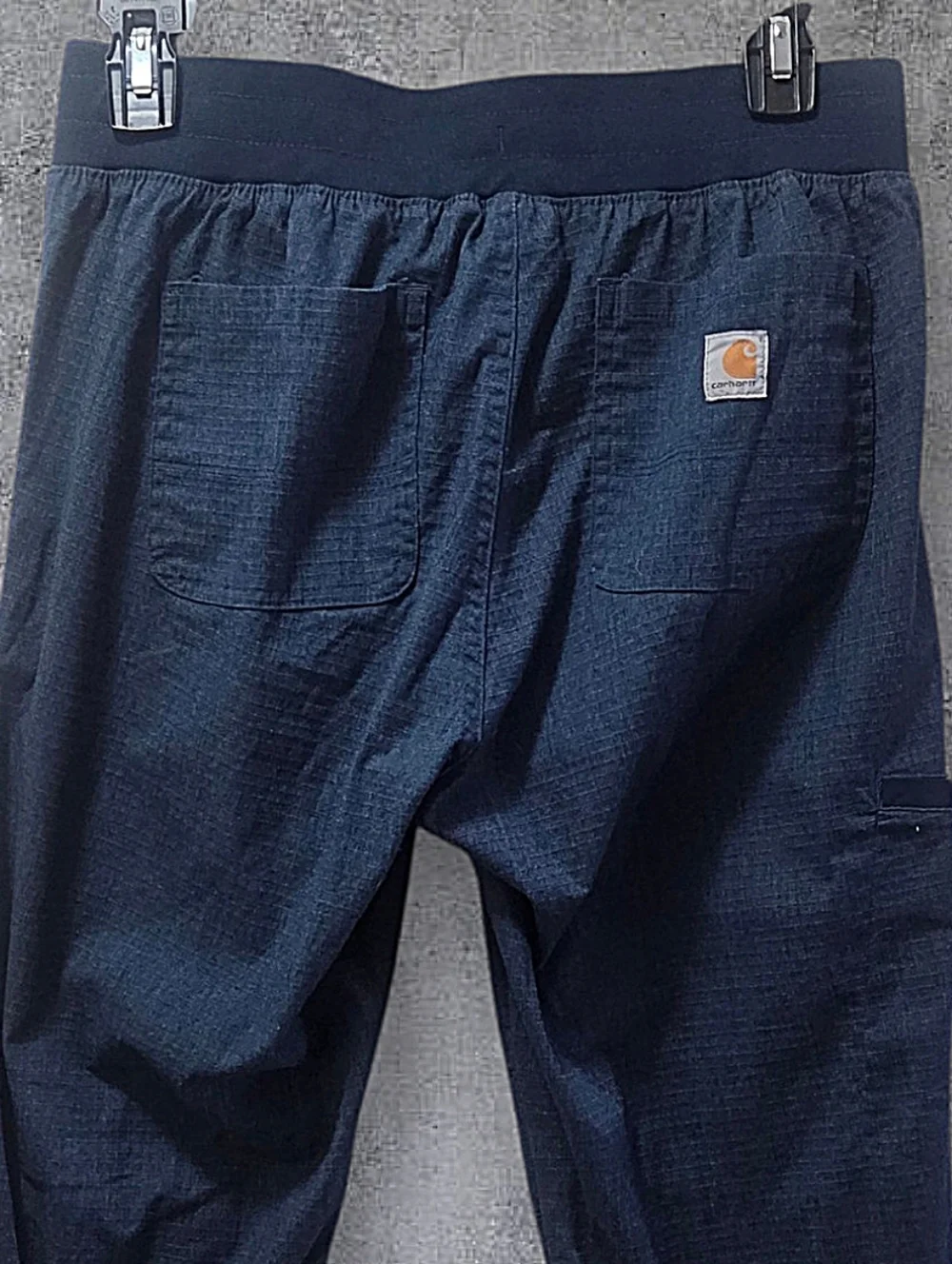 Womens Carhartt Navy Casual Utility Pants